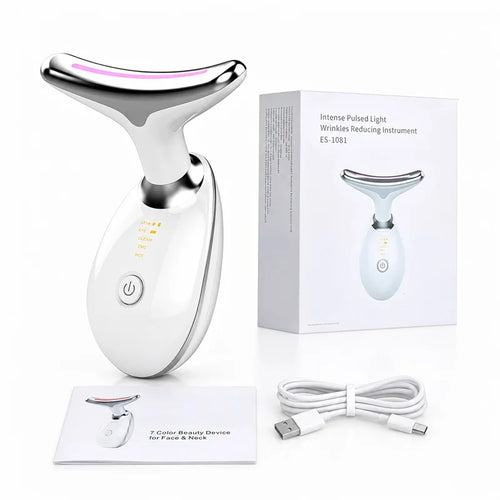 Neck Facial Lifting Device Skin Tightening anti Wrinkle EMS Microcurrent Face Neck Massager Double Chin Remover Beauty Device